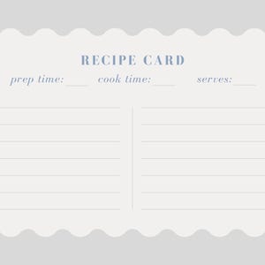 Vintage Recipe Cards - Variation Download