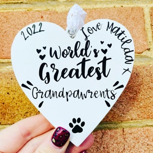 Personalised pawrent gift, dog walker gift, doggy daycare, grandpawrents, dog mum, nan dog gift, dog parents, pawty gift,new puppy, grandpaw