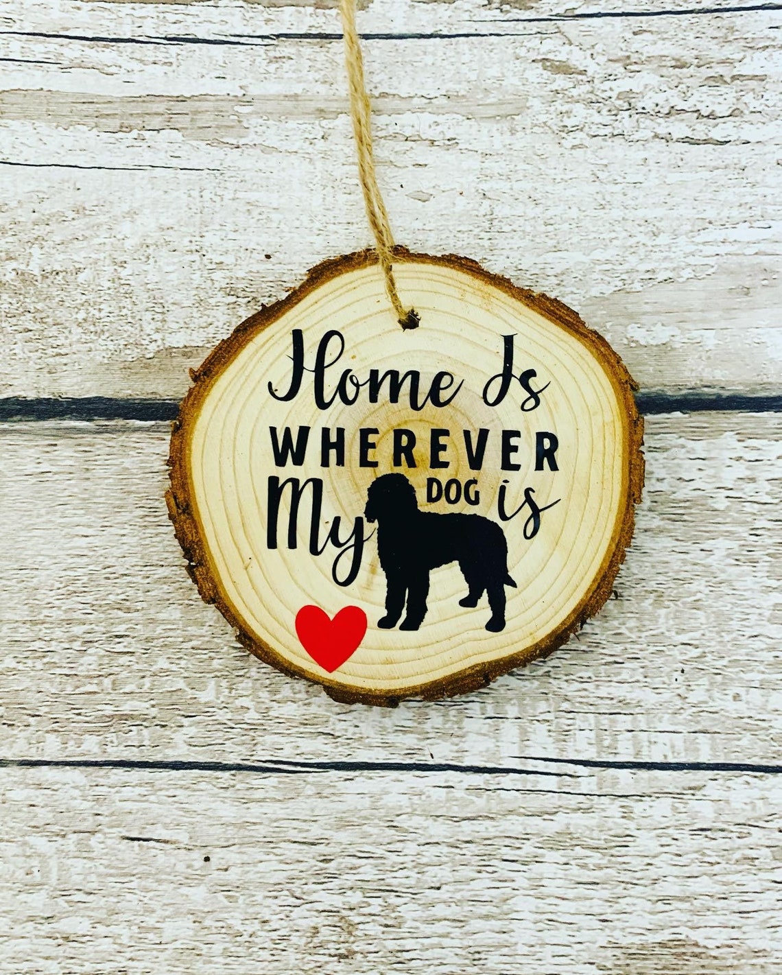 Hund Ornament Welpen Andenken Haus ist wo mein Hund ist Etsy