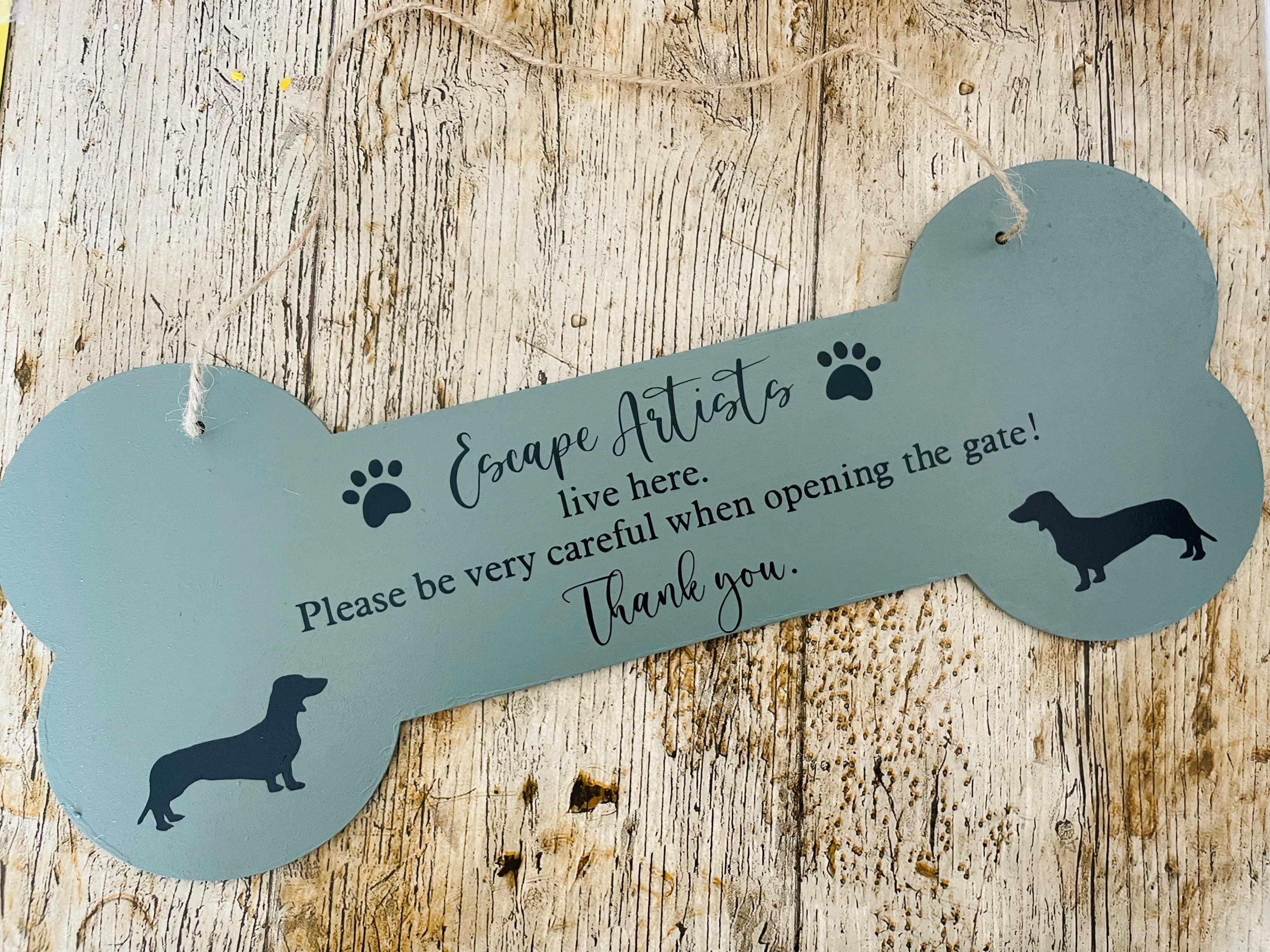 Dog Escape Sign Please Close the Gate Sign Dachshund Dog - Etsy Dog Escape Sign Please Close the Gate Sign Dachshund Dog - Etsy