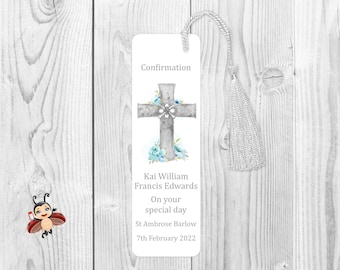 Confirmation Bookmark Celtic Cross/keepsake/confirmation memory /bible gift for son/daughter/granddaughter/grandson/godson/goddaughter