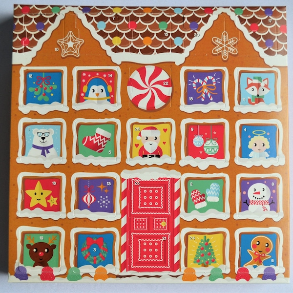 Bestselling Gourmet Dog Treat Advent Calendar *LIMITED QUANTITIES Available* /Gingerbread Christmas Advent Calendar /Gift for Dog