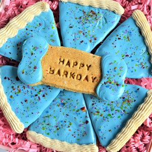 Birthday Cake Cookies /Gourmet Dog Treats /Dog Birthday /Healthy Dog Treats /Organic Dog Treats /Dog Bakery /Dog Cookies /Dog Birthday Gift image 4