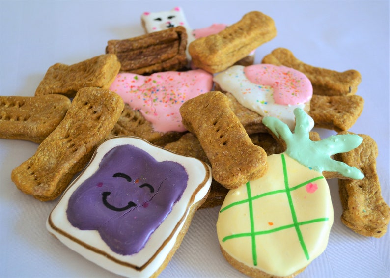 Gourmet Dog Treat Grab Bag /gourmet Dog Cookies /pet Treats Etsy Canada