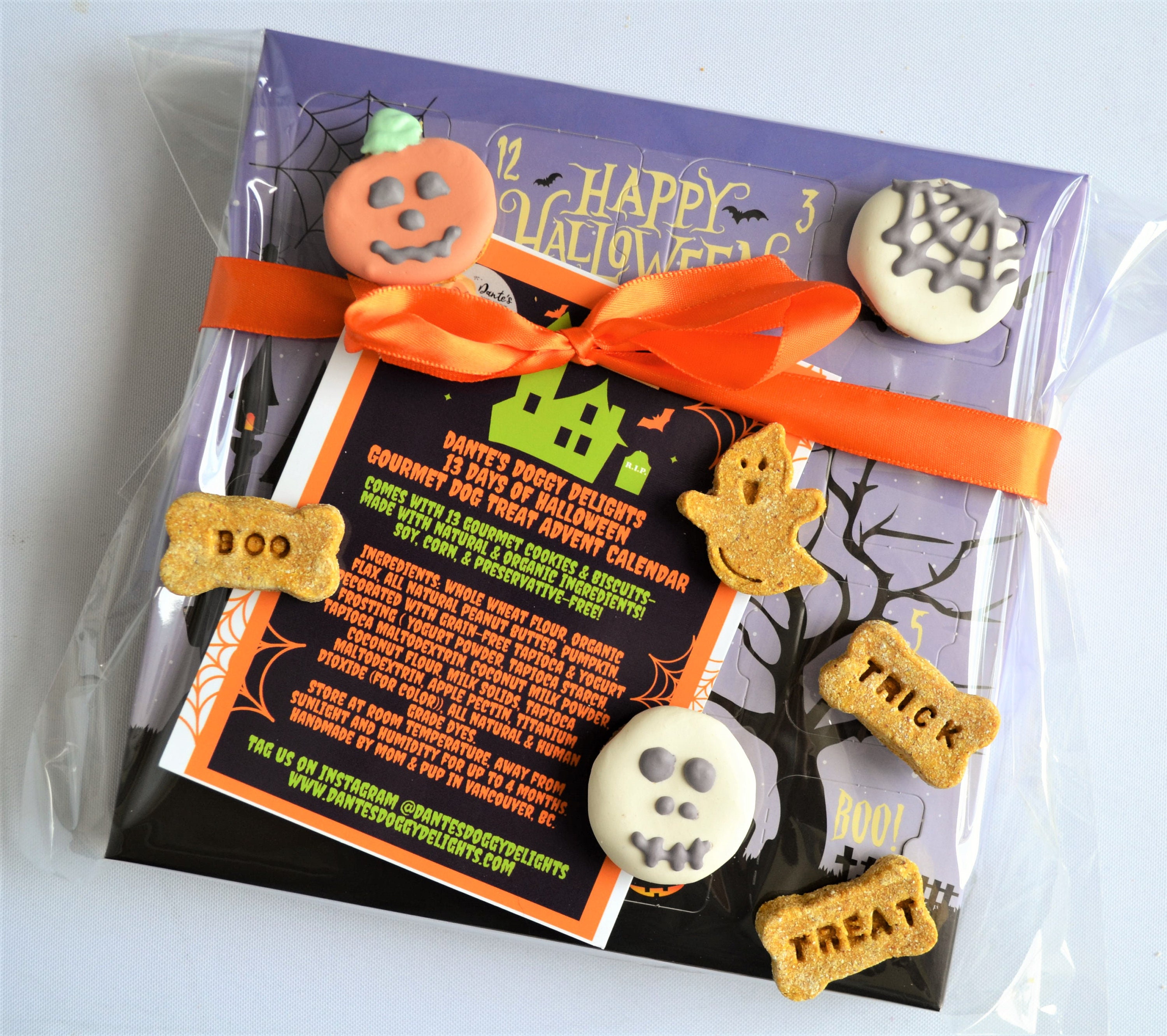 13-days-of-halloween-gourmet-dog-treat-advent-calendar-etsy
