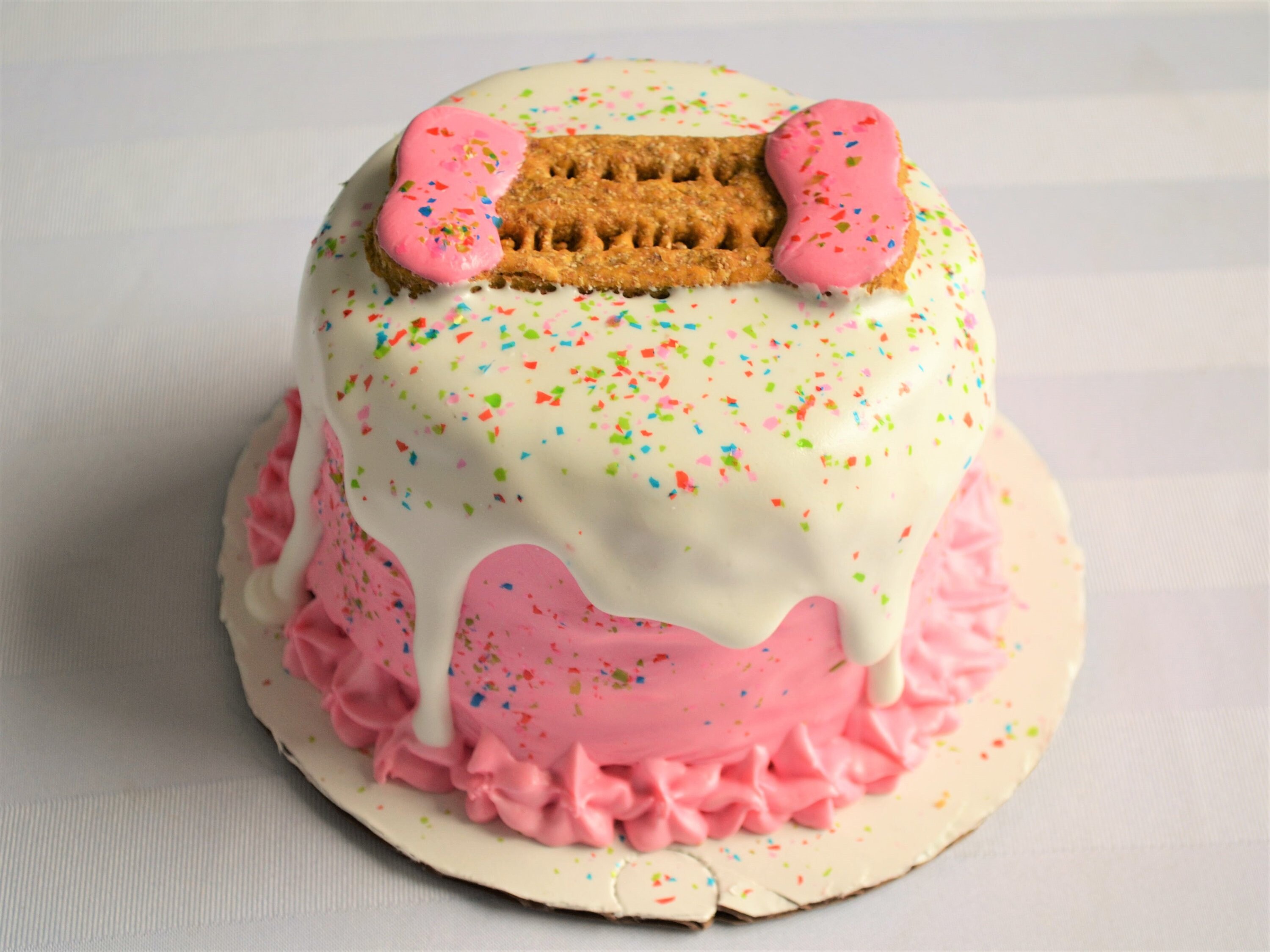 organic dog cake