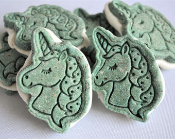 Magical Unicorn Macaroons /Healthy Dog Treats /Dog Birthday /Gourmet Dog Treats /Organic Dog Treats /Dog Biscuits /Gift for Dog /Pet Treats