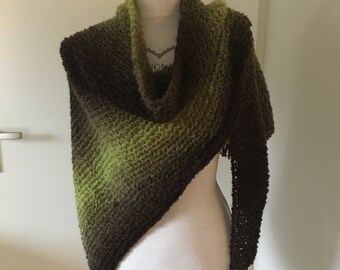Triangle scarf cover cloth Forest