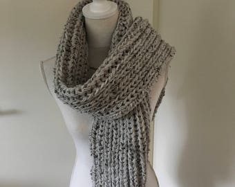 Knit Pattern "Scarf (collar) Tweed"