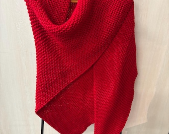 shawl/ scarf red