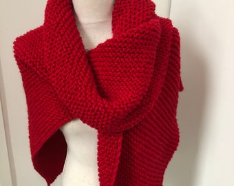 Triangle scarf / shawl