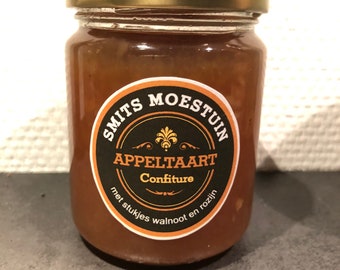 Appeltaart Confiture, homemade, ambachtelijk