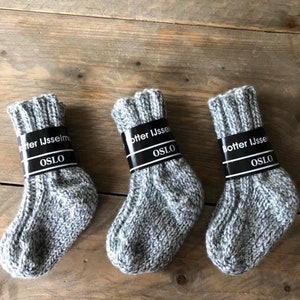Noorse sokken, handgebreid, diverse maten, dikke kwaliteit afbeelding 3