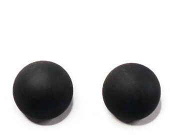 English Shoe Button Eye,Matt Black,Glass Eye,English Glass Eye,Teddy bear eyes,glass teddy eyes,black,flat black,10mm,12mm,14mm,16mm