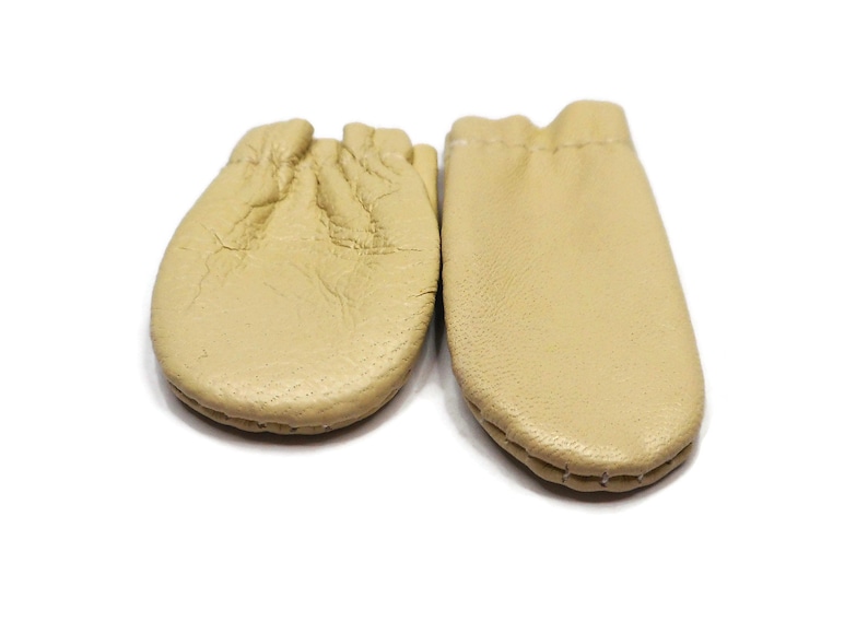 Leather Finger Gloves for Index finger and thumb Thimble,Finger Protectors