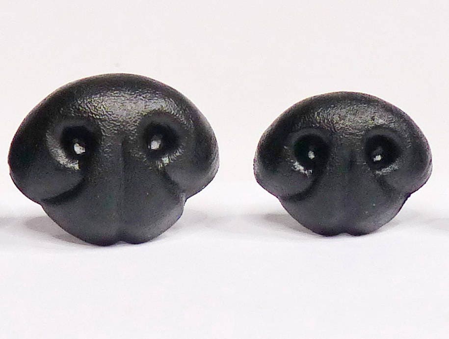 Teddy Bear Nose,High Quality with Push Fit Metal Washer  PACKS OF 2!!