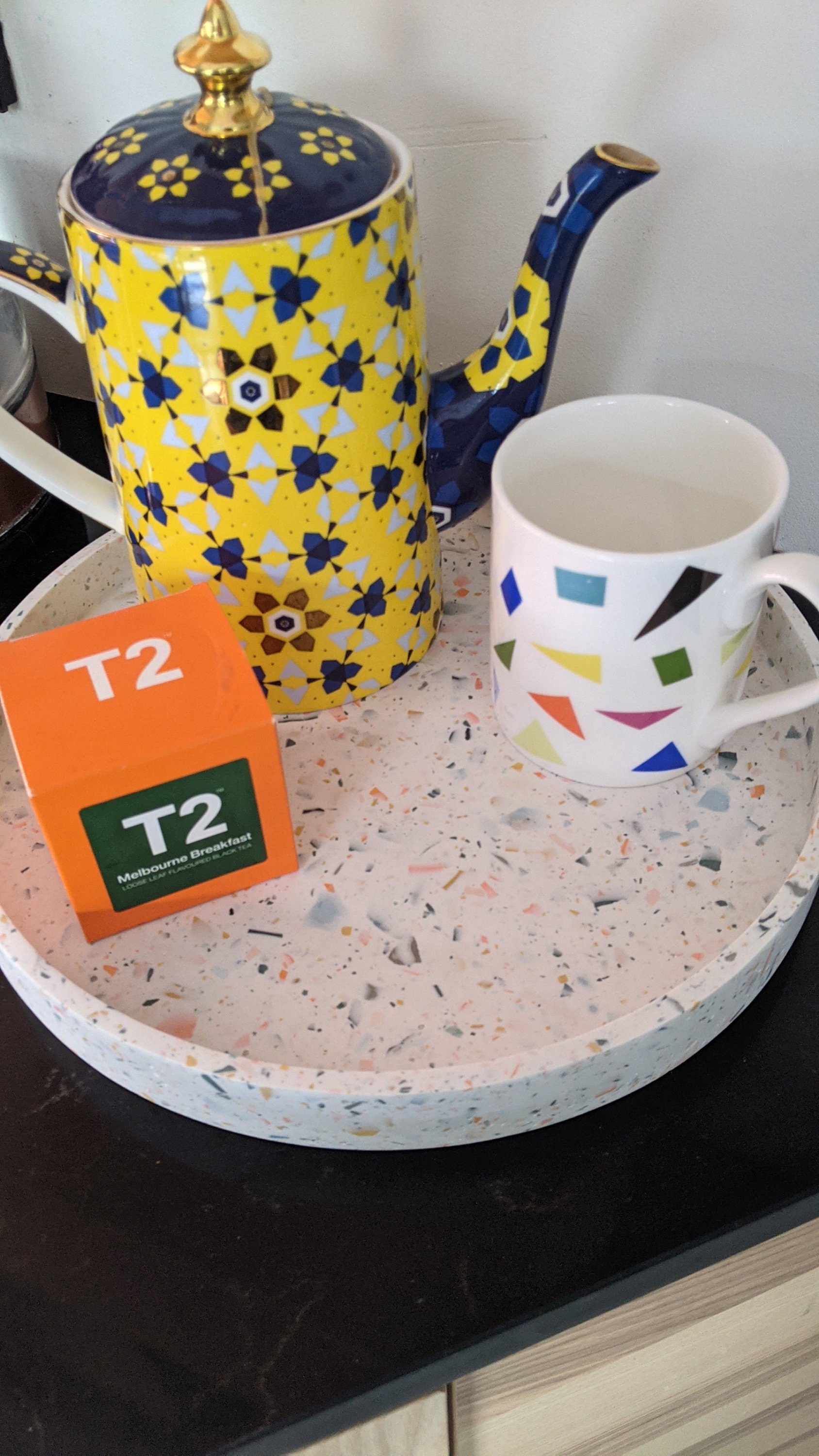 Round trays for decor Small decorative trays Tray for Etsy