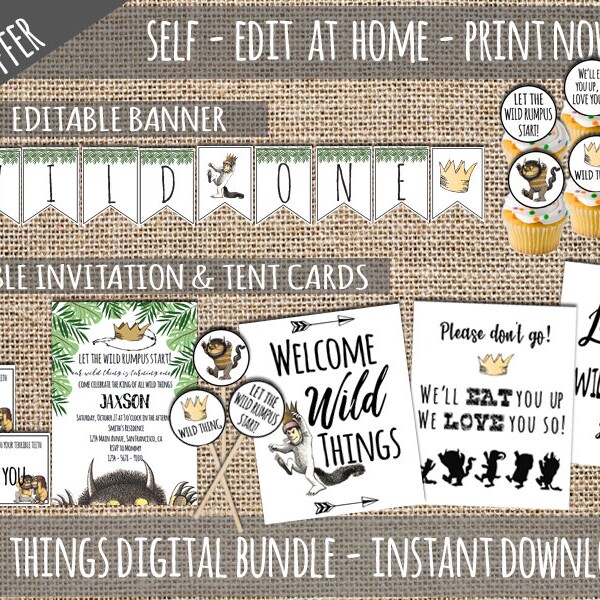 Let the Wild Rumpus - Etsy