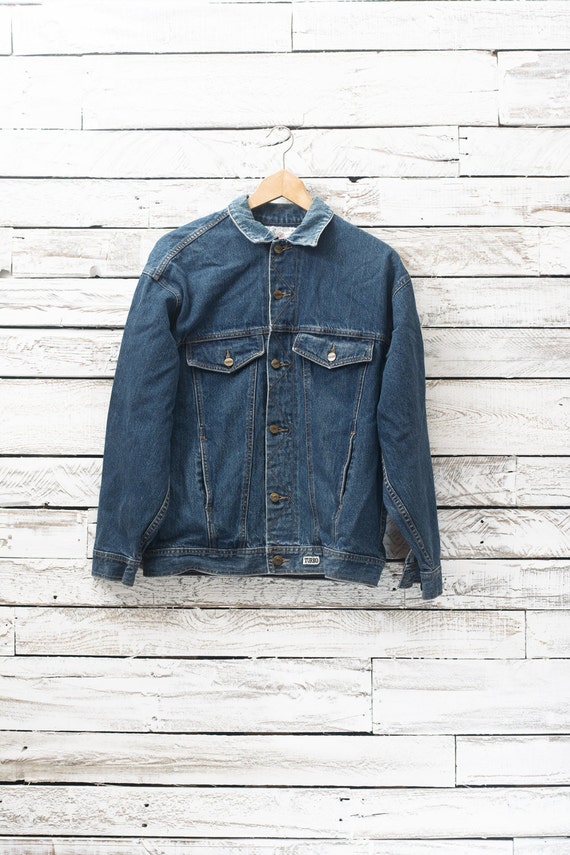 Vintage denim jacket / Vintage jean coat / Jean ja