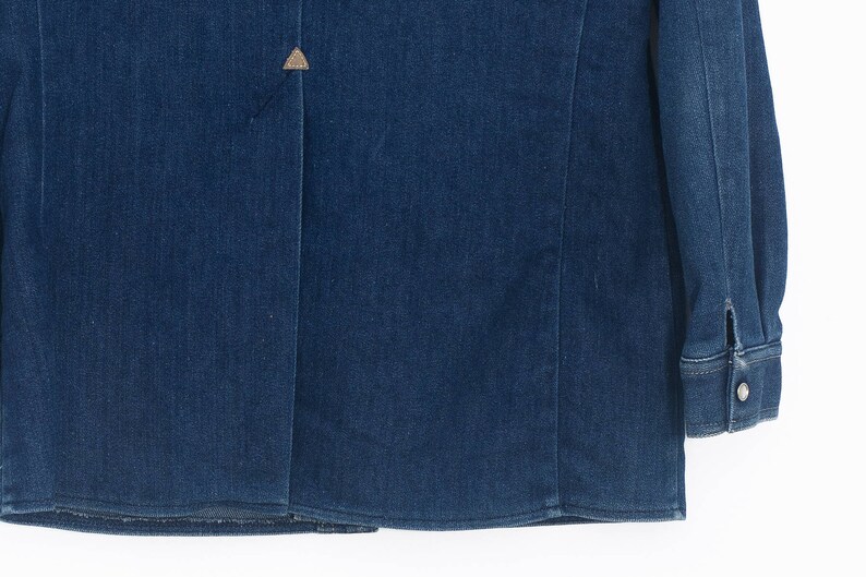 Vintage denim jacket 70/'s western 70/'s jean jacket WESCOTT Western jean jacket Jean coat