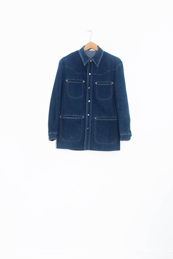 70's jean jacket | Vintage denim jacket | Western