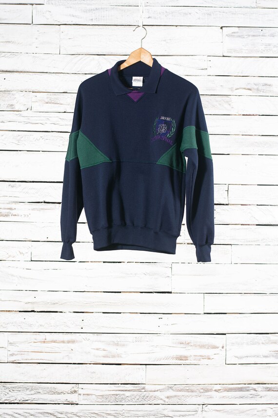 Polo style vintage sweatshirt | Vintage Brooks Int