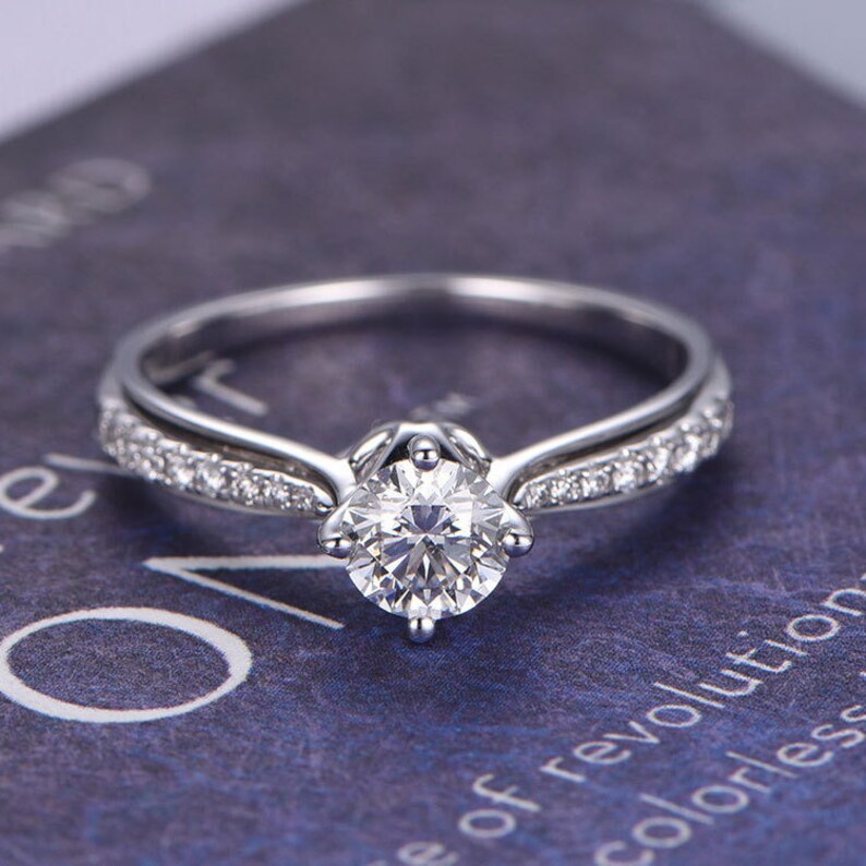 Charles & Colvard 6mm Round Forever Classic Moissanite - 3/4 CT Loose Gemstone