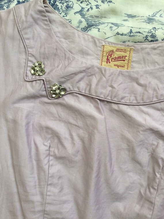SPARKLE & SHIMMY Womens Vintage 50s Dress XXS Pin… - image 3