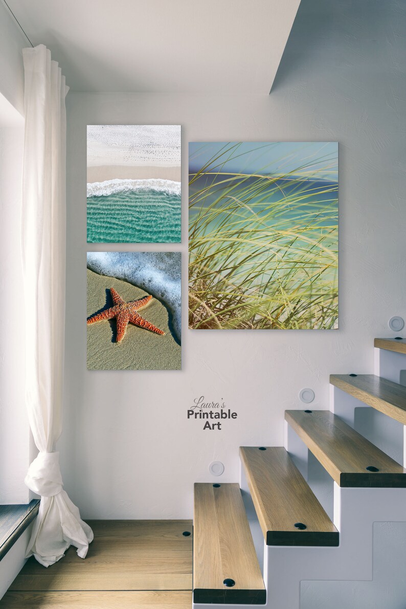 Bathroom Decor Beach Wall Art Beach Print Photography | Etsy