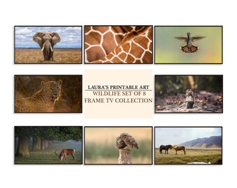 Wildlife Animal Samsung Frame TV Art