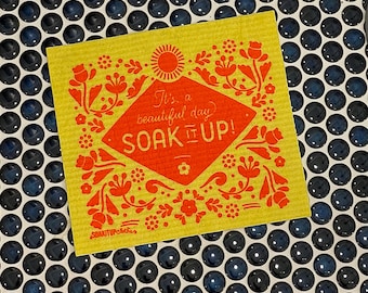 Ultra-Eco Swedish Dishcloth: Compostable Cleaning Cloth