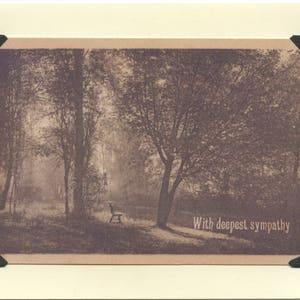 Con simpatia: Carte Vintage LGBTQ - pensando a te carta, carta per la perdita, carta lutto, con più profonda simpatia, carta fotografica vintage