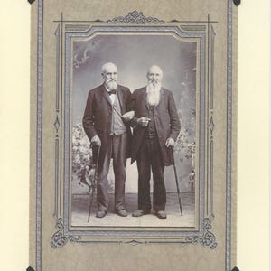 Juntos: vintage lgbtq + tarjeta - tarjeta de boda gay, tarjeta gay de ancianos, aniversario gay, segundo matrimonio, envejeciendo juntos, mejor juntos