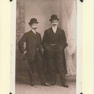 Ladies Night: cartão vintage lgbtq + - cartão de esposas butch, mulheres drag, cartão drag king, crossdressing, homens trans vintage, cartão de dia dos namorados lgbtq