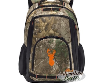 Realtree Camo Backpack: Personalized Deer Hunting Backpack