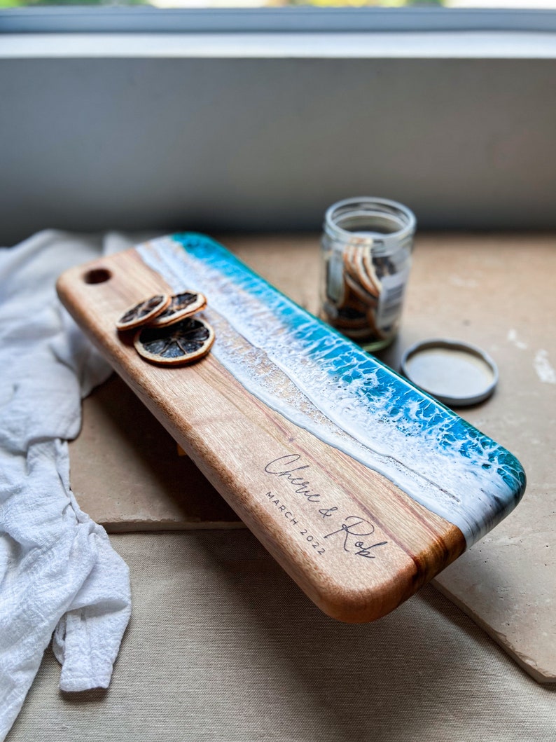 Personalised Chopping Board Set Charcuterie Gift Box Etsy