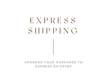 Express Postage Add On For After Purchase Expeditated Shipping