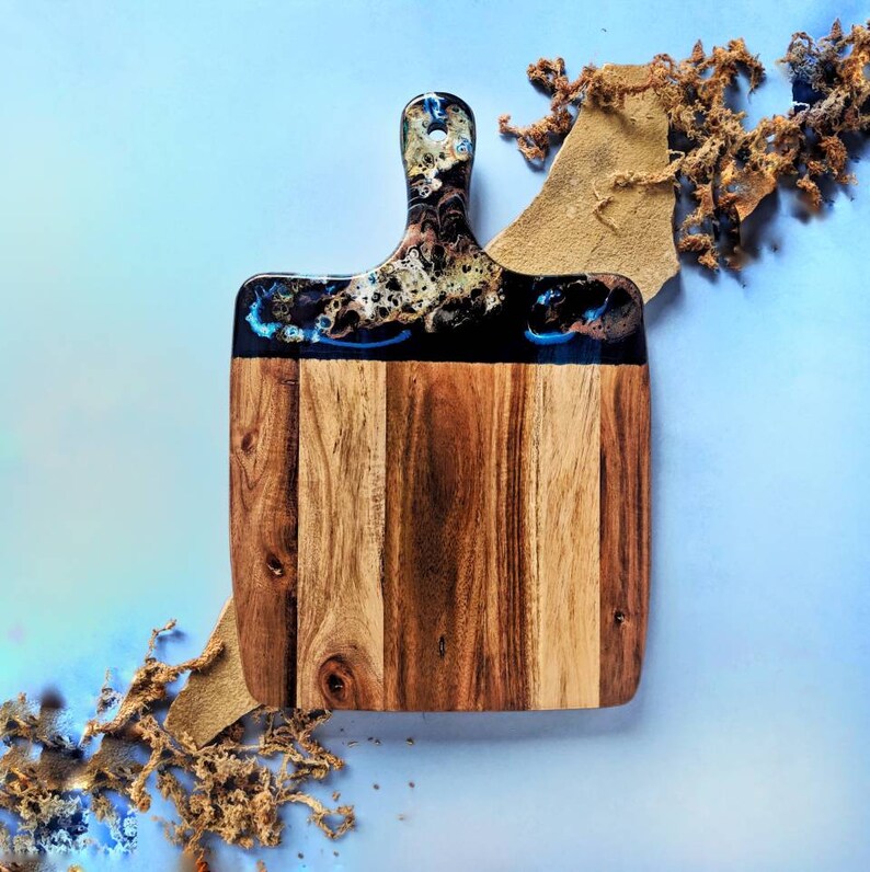 Resin Cheese Board Serving Tray Engraved Chopping Board Etsy