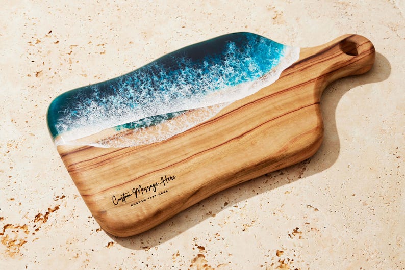 Personalized Engagement Gift For Couple, Custom Wedding Gifts Personalised Engagement Gift Box, 5th Wood Anniversary Gift, Hochzeitsgeschenk image 4