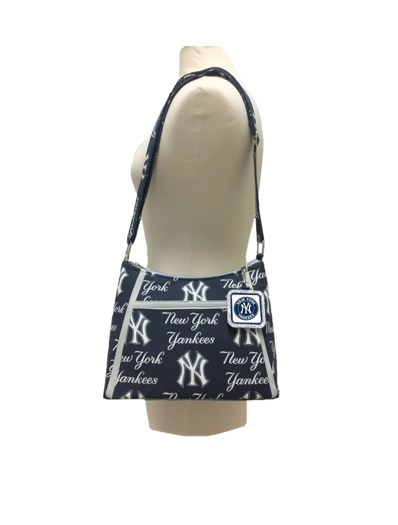 New York Yankees Purse MLB Handbag Bling Option Etsy