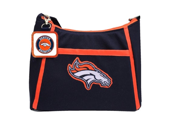 Denver Broncos Purse Nfl Handbag Bling Option Etsy