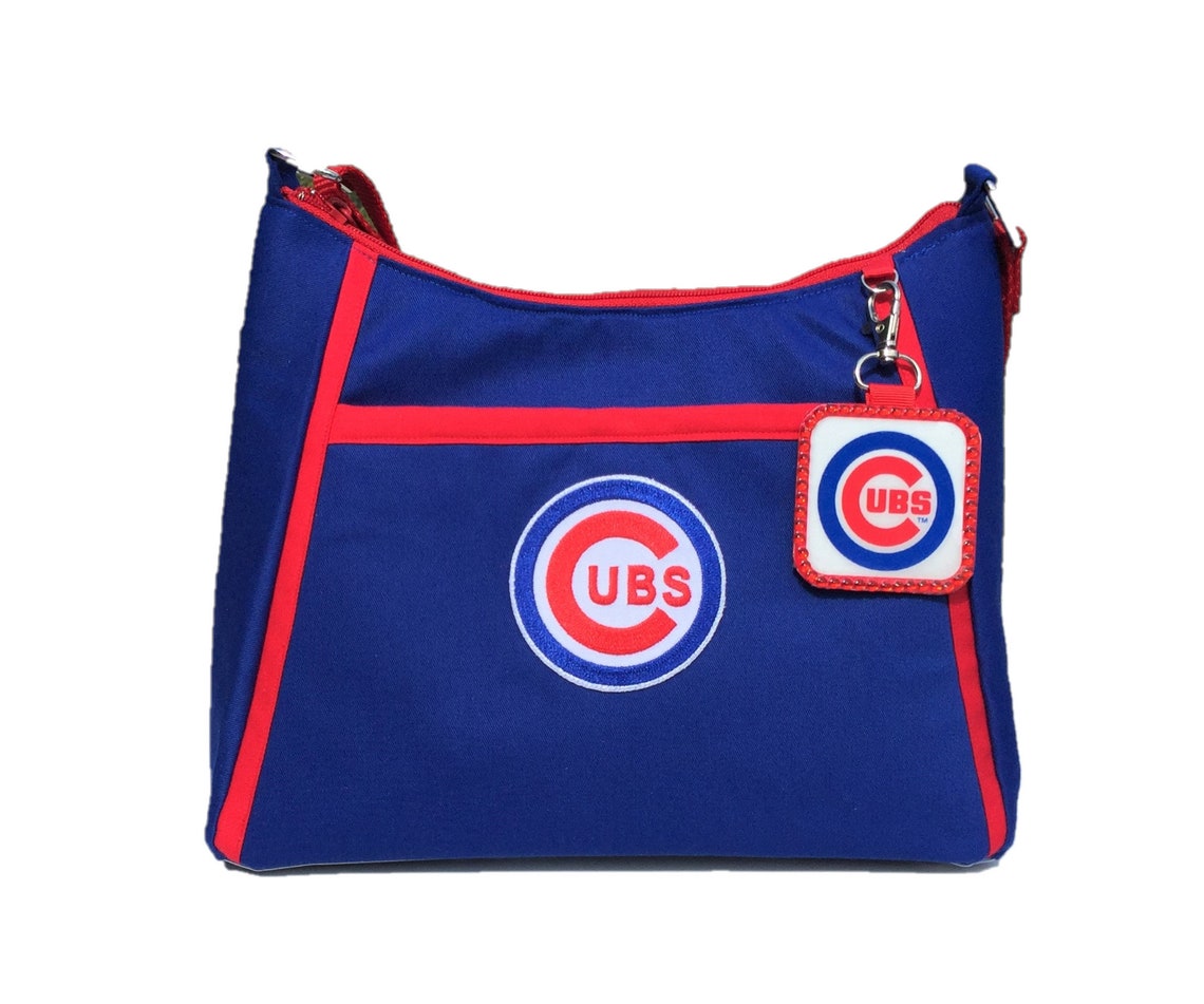 Chicago Cubs Purse MLB Handbag bling option Etsy