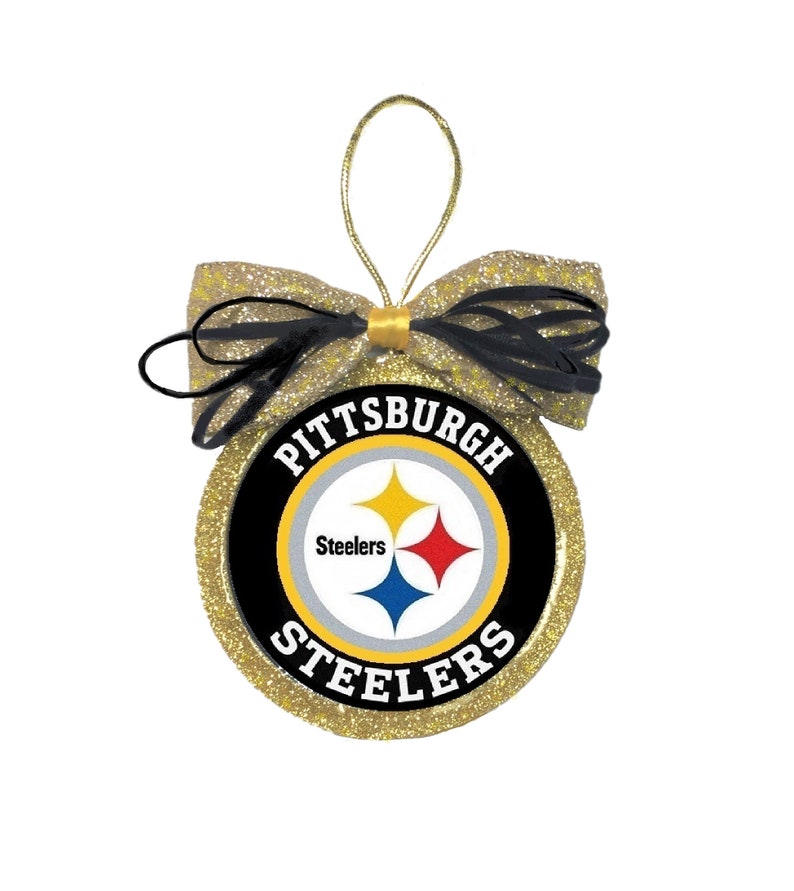 Pittsburgh Steelers NFL Ornament Gift Box Option Etsy