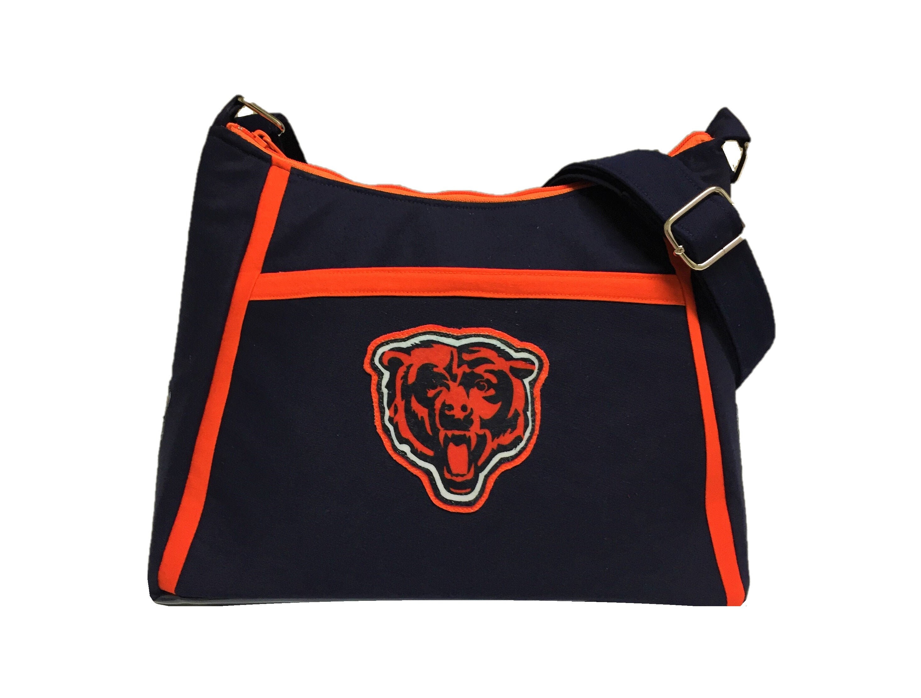 Chicago Bears Purse NFL Handbag / Shoulder Purse / Bling Etsy