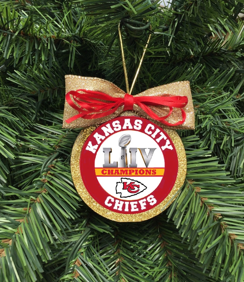 Kansas City Chiefs Super Bowl Ornament Gift Box Option Etsy