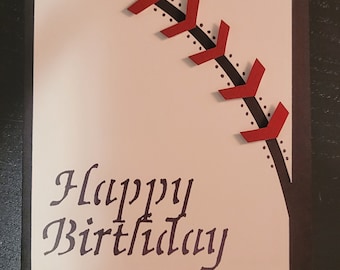Baseball Birthday Card Printable Sports Bday Card Baseball Lover Gift ...