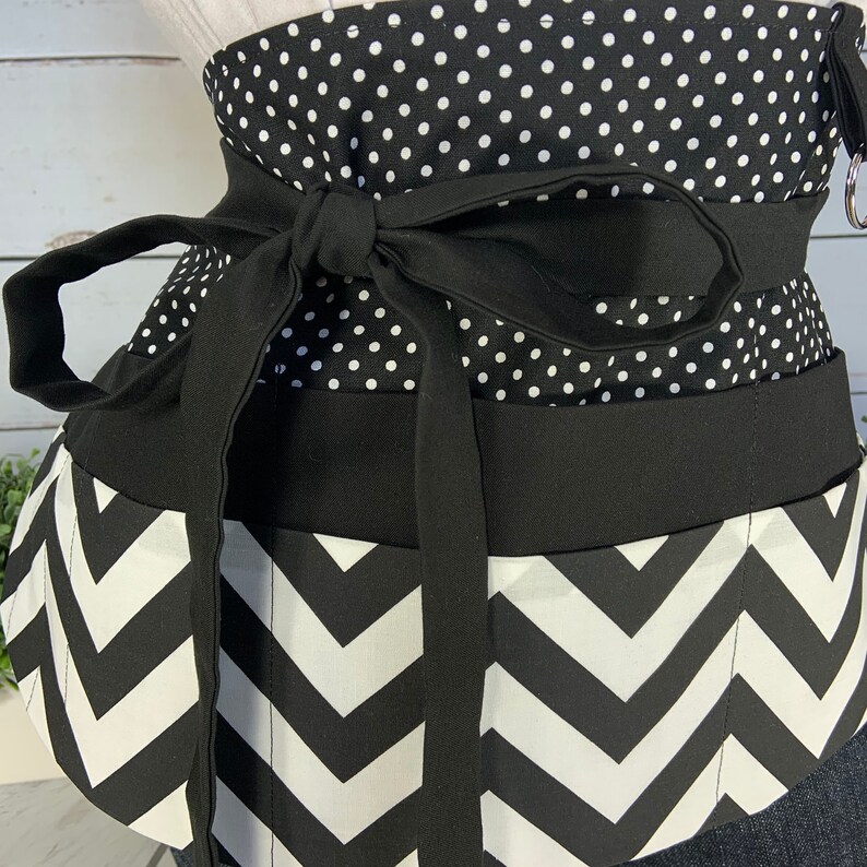 Teacher Apron Half Waist Apron Pocket Apron Utility Apron Etsy