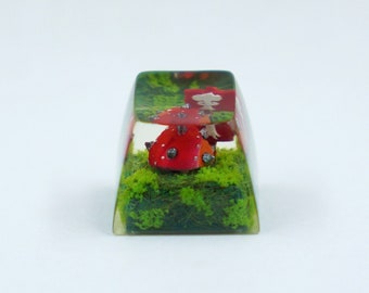 Techies Proximity Mines Resin Artisan Keycaps for Cherry MX Mechanical Gaming Keyboard