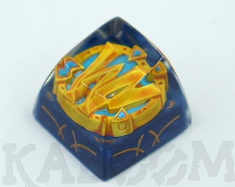 WOW Token handmade artisan keycap for mechanical gaming keyboard