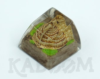 Minas Tirith the Tower of Guard Handmade Artisan Keycaps for Cherry MX Mechanical Gaming Keyboard